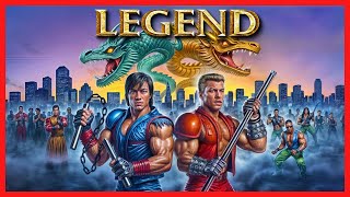 Legend of the Double Dragon Bootleg 4Players CoOp Cinematic Playthrough  OpenBOR [upl. by Haibot]