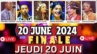 🔴 TOOS Tartanka Fanka  DHAMAAD  DjibTalent  20062024 Finale FINAL [upl. by Rapp]