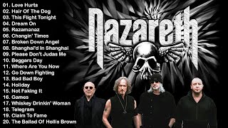 Best Songs Of NAZARETH Playlist 2024  NAZARETH Greatest Hits Full Album [upl. by Rochell]