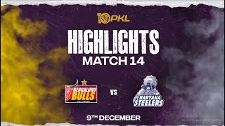 Match Highlights Bengaluru Bulls vs Haryana Steelers  December 9  PKL Season 10 [upl. by Pauli]