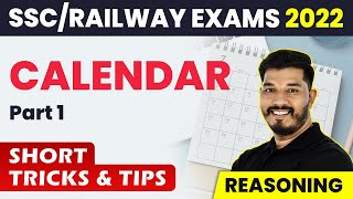 Calendar Part 1  Reasoning  All SSC And Railways Exams [upl. by Carlo216]