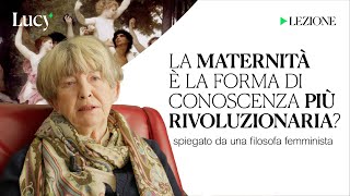 La maternità è una conoscenza rivoluzionaria La lezione di Adriana Cavarero  Lucy  Sulla cultura [upl. by Nico]