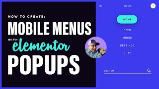 Create Better Mobile Menus With Elementor Popups [upl. by Medora]