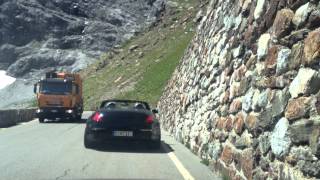 Auffahrt Stilfserjoch 350Z Roadster 120713 [upl. by Akiret]