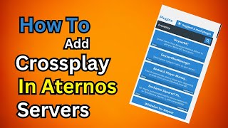 How to Make a JavaBedrock Crossplay Aternos Server Step by Step 120  ArqadeGamerz [upl. by Farrington]