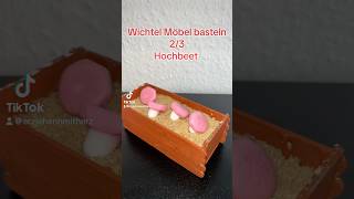 Wichtel Möbel basteln Hochbeet wichtel tür wichteltür diy inspiration [upl. by Gray801]