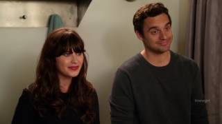 New Girl Nick amp Jess 2x07 5 Jess and Nick jumping [upl. by Lyckman]