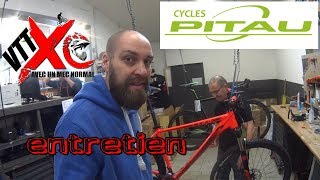 VTT XC avec un mec normal entretien VTT chez un pro hors série [upl. by Suoicul]