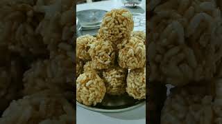 Murmura ladoo  Mamra na ladoo  makarsankrati special shorts [upl. by Kermit833]