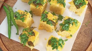 Gujaratis Famous Khaman Dhokla Easy Recipe for Khaman Dhokhla [upl. by Grail542]