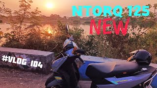 Arjunt main IKEA Jana para or ntorq ka first wash bhi hogaya 🐬new scooter tvs ntorq 125cc [upl. by Purvis]