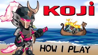 HOW I PLAY Koji  Bow  Sword • Brawlhalla 1v1 Gameplay [upl. by Getter689]