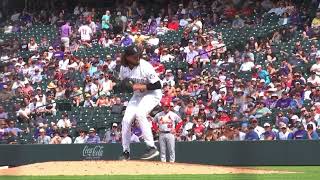 Justin Lawrence Slow Motion Pitching Mechanics 3rd Base Side View [upl. by Pogue]