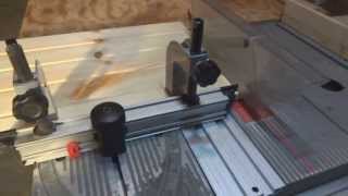 Ryobi BT3000 Sliding Miter Table Demonstration [upl. by Tinor55]