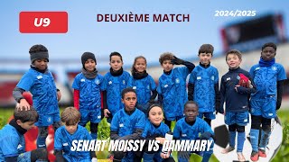 SENART MOISSY VS DAMMARY MATCH 2 AMICALE U9 [upl. by Aham137]