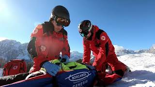 CRI Val di Fassa Soccorso Piste Sci 2019 [upl. by Endora862]