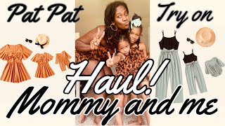 PAT PAT TRY ON HAUL  MATCHING MOMMY AND OUTFITS SUPER CHEAP [upl. by Meli]