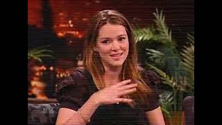 Jacinda Barrett on Carson Daly 2006 [upl. by Fae105]