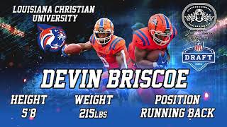 Devin Briscoe  RB  Highlight Film [upl. by Slavic826]