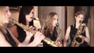 Libertango by Piazzolla performed by Marici Saxes  Saxophone Quartet [upl. by Spancake]