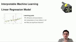 Interpretable Machine Learning  Interpretable Models  Linear Regression Model [upl. by Evreh641]