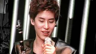 100523 Kyuhyun Clarinet Fail in SJ Fanmeeting  English Subbed [upl. by Nnylyoj]