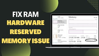 FIX USABLE RAM  Hardware Reserved Memory FIX  FIX RAM in Windows 1011 [upl. by Eiznyl766]