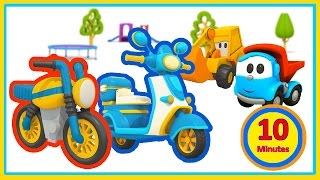 Cartoni animati per bambini Leo Junior e gli scooter [upl. by Denver]