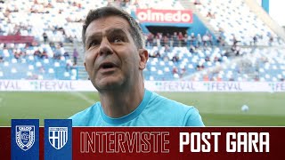 INTERVISTE POST GARA AC REGGIANA vs PARMA CALCIO [upl. by Drucy307]