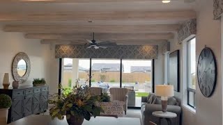 Residence Nine Model Home Tour  Monteluna Mesa Arizona  Blandford Homes Model Home [upl. by Nauqyaj]