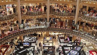 Galeries Lafayette Paris Haussmann [upl. by Fancy]