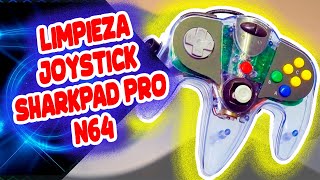 Limpieza Joystick Analógico Sharkpad Pro ServicioElectronico [upl. by Linson546]