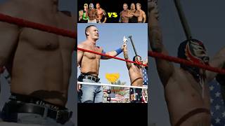 Rey Mysterio John Cena amp Batista vs Randy Orton amp JeriShow  WWE Phonk Edit 💀 wwe reymysterio [upl. by Pierette]