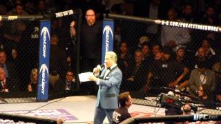 Bruce Buffer introduces Anderson Silva vs Chris Weidman at UFC 168 [upl. by Sirmons]