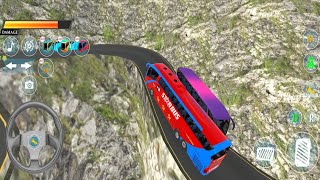 Up Hill Bus Simulator India Off Road Bus Game Simulator Gameplay Part 3 [upl. by Sivad]