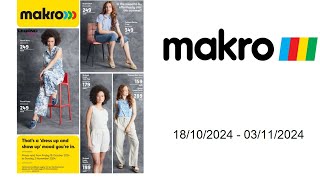 Makro specials ZA  18102024  03112024 [upl. by Minny]