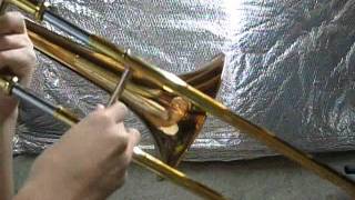 REMAKE How to Play quotGreensleevesquot on Trombone [upl. by Muldon911]