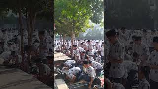 Shalat sunnah dhuha🙏 shorts shortvideo officialmtsn1lomboktimur feedshorts mtshebat sekolah [upl. by Kalmick]