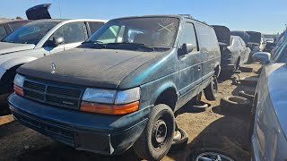 1995 Dodge Caravan at UPull Salvage Yard in Minnesota [upl. by Initirb]