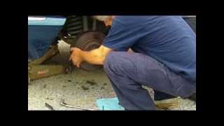 Mercedes Wheel Bearings amp Brake Job  Part 2 [upl. by Persis]