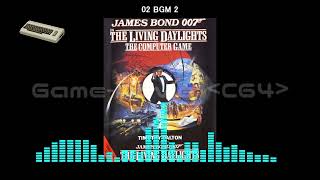 C64James Bond 007 The Living DaylightsSoundtrack [upl. by Wilsey634]