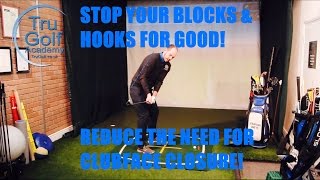 ELIMINATE HOOKS AND BLOCKS  CLUBFACE AT LAST PARALLEL [upl. by Worra586]