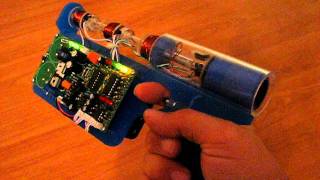 3 Stage Coilgun Pistol Using Emag Controller Kit [upl. by Eboj]