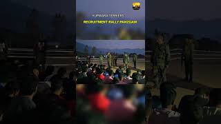 Kupwara Terriers Recruitment Rally at Panzgam Kupwara 🔥 indianarmy army shorts running [upl. by Anaili]