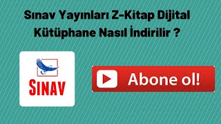 Sınav Yayınları ZKitap Dijital Kütüphane Nasıl İndirilir  ZKitap [upl. by Caasi]