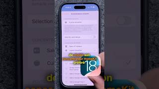 iOS18  Sélection du concentrateur HomeKit  homekit astuce ios18 [upl. by Krawczyk]