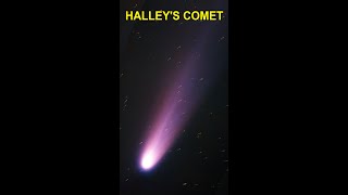 Halley Comet  Halleys Comet Time Lapse  Halleys Comet Image [upl. by Aleahc]