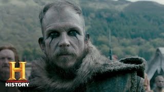 Vikings Bjorn Orders Flokis Arrest for Athelstans Death Season 4 Episode 1  History [upl. by Kozloski]