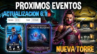 NUEVA TORRE Y ACTUALIZACION 61 Siguientes Eventos y Desafíos Filtrados  MK Mobile [upl. by Islek46]