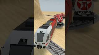 Trains vs Train trains short shortvideo [upl. by Tarr352]